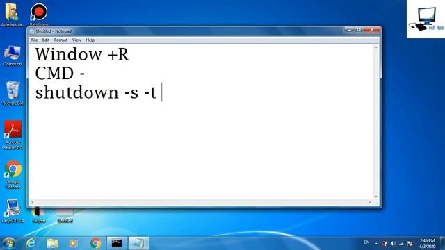 computer ko shutdown kaise kre cmd se ? How to automatic shutdown timer in window 7, 8, 10 ? смотреть онлайн