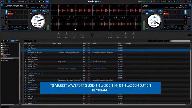 HOW TO ADJUST WAVEFORMS IN SERATO DJ PRO смотреть онлайн