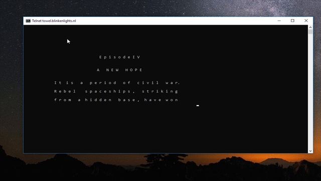 How to Watch Star Wars on Command Prompt | Windows Tips and Hacks смотреть онлайн
