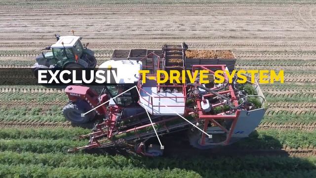 Self-propelled carrot harvester / Récolteuse à carotte automotrice / MAC II -Univerco смотреть онлайн