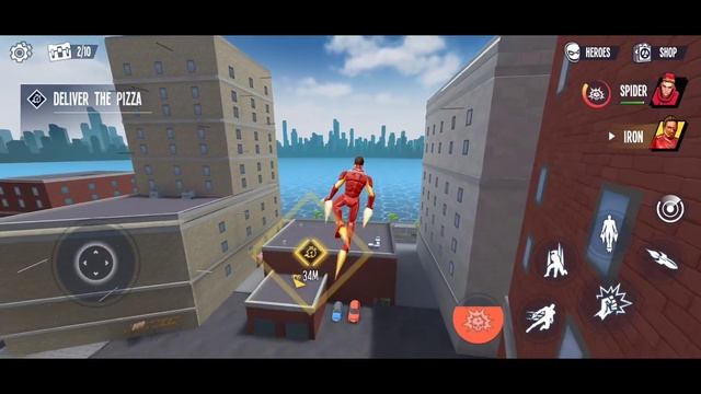 Spider Fighter 3 Gameplay Walkthrough Part 9 - Iron Man (Android, iOS) смотреть онлайн