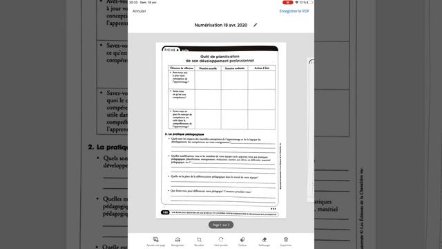 Vidéo Comment numériser un document avec Adobe Scan смотреть онлайн