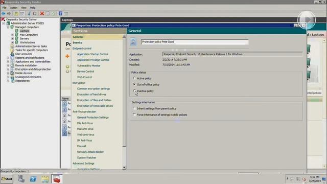 Kaspersky Endpoint (KESB): Managing Remote Users смотреть онлайн