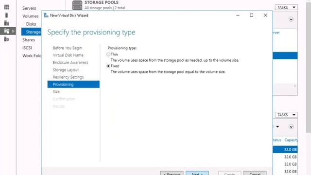 Windows Server 2016 - Working with Storage Spaces смотреть онлайн