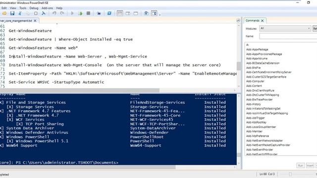 24 MCSA 2019 Remotely Administering Windows Server 2019 Core смотреть онлайн