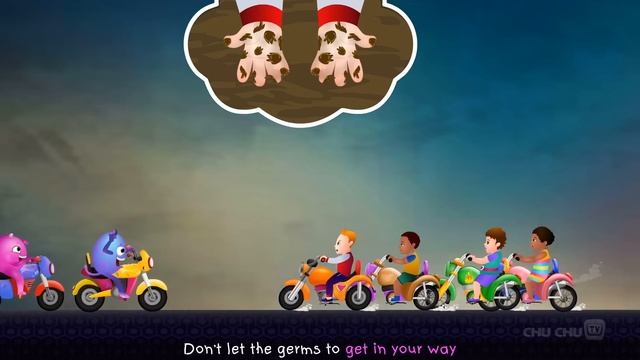 Wash Your Hands Song for Kids | Good Habits Nursery Rhymes For Children | ChuChu TV смотреть онлайн