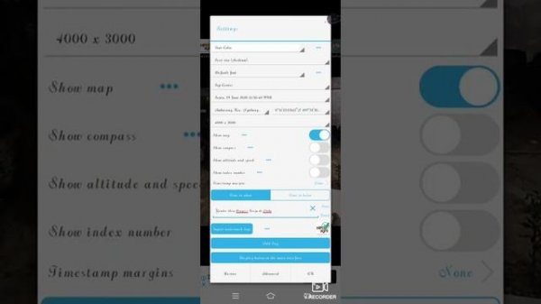 Tutorial Timestamp Camera
