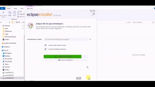 How to Install Eclipse IDE on Windows 10 Operating System ? смотреть онлайн