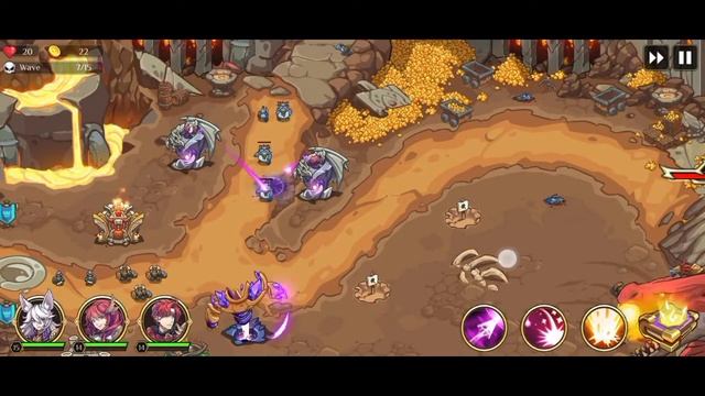level up faster/ farm ruby map 20 [kingdom wars TD] смотреть онлайн