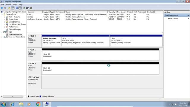 How to Configure RAID 1 in Windows 7 Operating System ? смотреть онлайн
