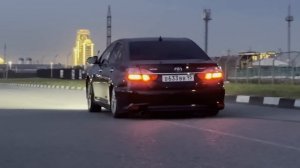 ПОСТАВИЛ ПНЕВМУ на CAMRY V55. ЧЕРНЫЙ ПОТОЛОК АЛЬКАНТАРА. ВЛОЖИЛ 200.000 РУБЛЕЙ.