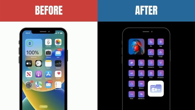 How to customize your iPhone - iOS 15, App Icons, and More! смотреть онлайн