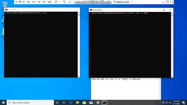 Bài tập lab 7: Sử dụng NetCat смотреть онлайн