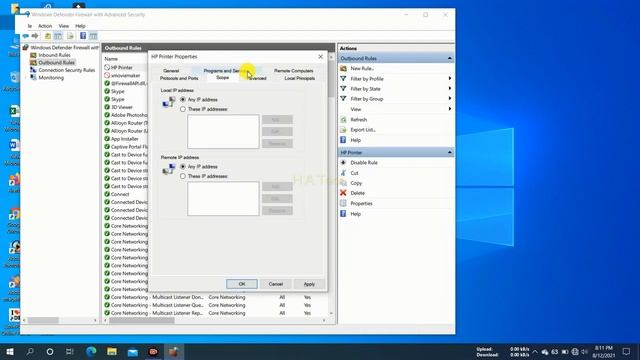 How to block an Applications from accessing internet with Windows Firewall смотреть онлайн