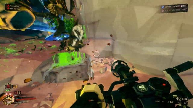 Deep Rock Galactic stuck between a ghost and my own Springloaded Ripper смотреть онлайн