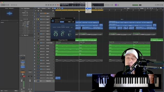 Change To 3/4 In Logic Pro X or 5/4 7/8 12/8 etc смотреть онлайн