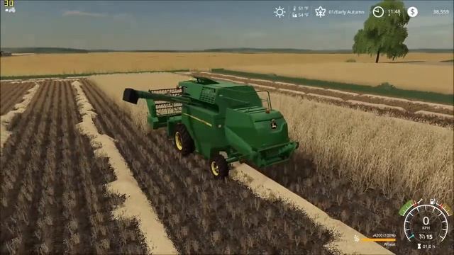 Farming Simulator 19 Seasons (Midwest Horizon) #16 "Rogue Hay Bale" IT'S HARVEST TIME! смотреть онлайн