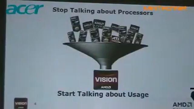 AMD Vision Plattform - Acer Presseevent 2009 (DE)129 смотреть онлайн