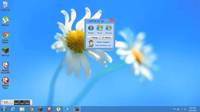 How To: Change your windows 7 start orb смотреть онлайн