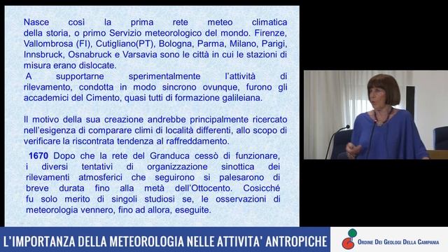 L'importanza della meteorologia nelle attività antropiche - Seconda Parte смотреть онлайн
