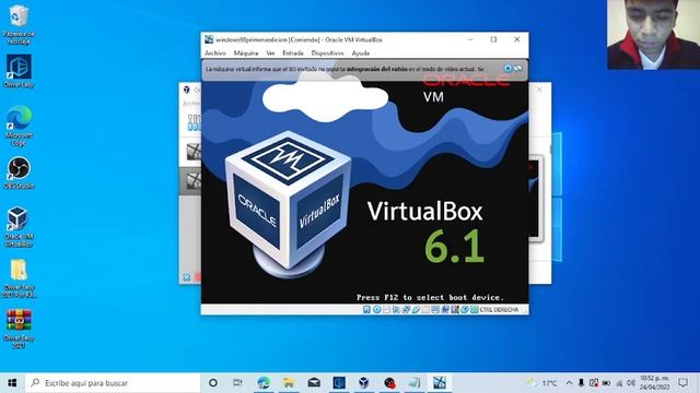 COMO INSTALAR WINDOWS 98 PRIMERA EDICIÓN// virtual box смотреть онлайн