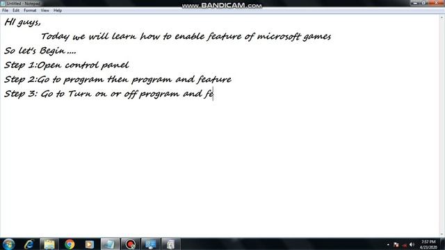 How to enable Microsoft Game in windows 7(Future Is Present)Episode No.-9 смотреть онлайн