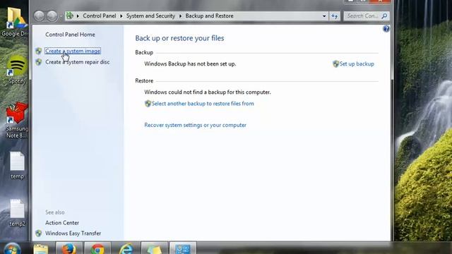 Create a System Image смотреть онлайн