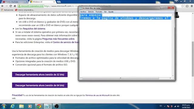 Instalar windows 10 (original) con Mediacreationtool 64 y 32 bit смотреть онлайн