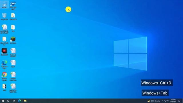 How to make Unlimited Desktops on windows 10 - Virtual Desktop 2021 - Tech-info смотреть онлайн