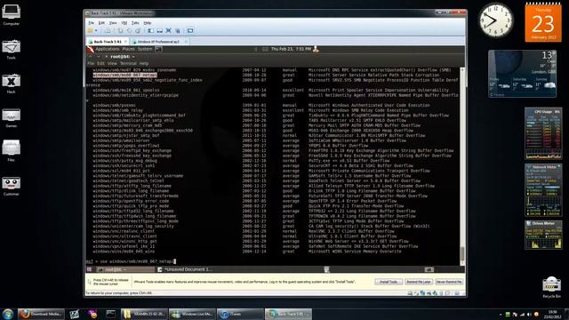Exploit windows XP with metasploit смотреть онлайн