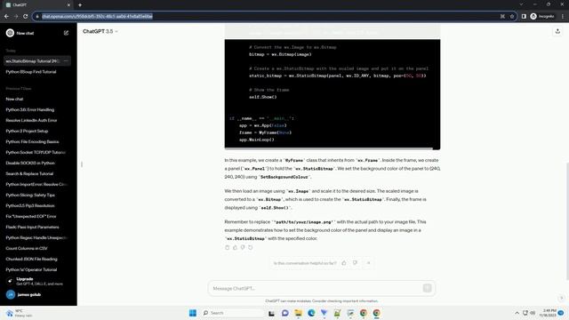 wxPython wx StaticBitmap colour 240 240 240 смотреть онлайн