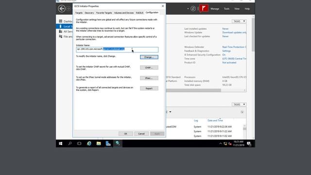 Windows 2016 iSCSI Target and Initiator смотреть онлайн