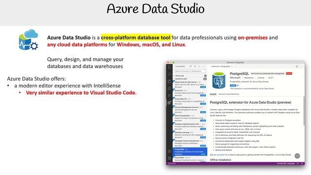 DP 900 — Azure Data Studio смотреть онлайн