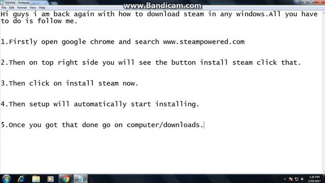 How to download steam on pc(in any windows). смотреть онлайн
