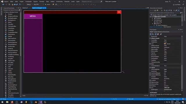 SPEED VISUAL STUDIO CRIANDO INTERFACE COM O WINDOWS FORMS смотреть онлайн