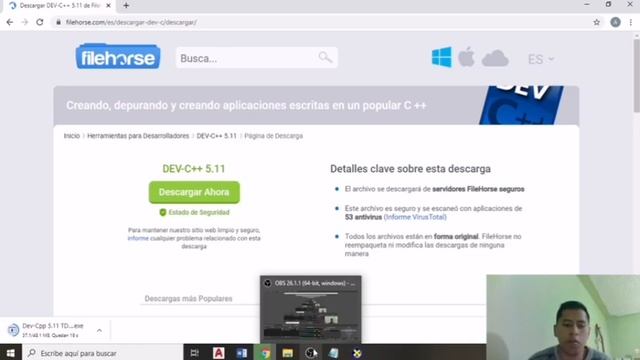 COMO DESCARGAR DEV C++ смотреть онлайн
