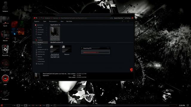 7tsp and iPack DarkGold Full System Icon Pack for Windows® 7 w8 8.1 w10 4K смотреть онлайн