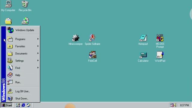Windows 98 в телефоне смотреть онлайн