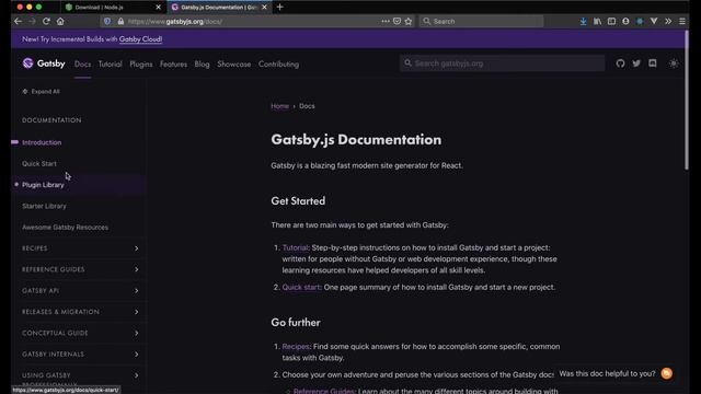 GatsbyJS basics: How to install the Gatsby cli смотреть онлайн