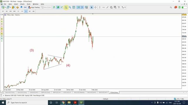 TESLA STOCK - A detailed analysis of the trend ; March-09-21 смотреть онлайн