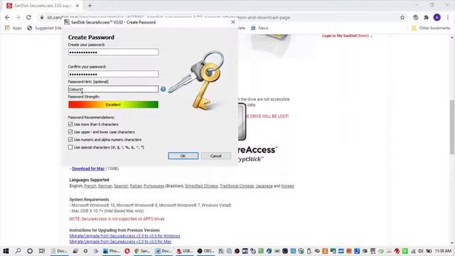 Installing SanDisk Secure Access V3.02 смотреть онлайн