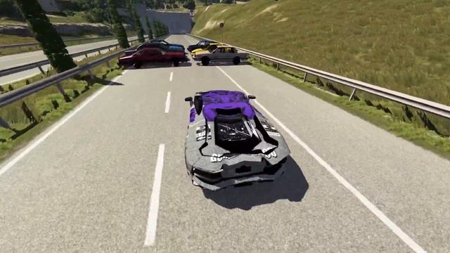 CRAZY CHASES! POLICE vs CARS! BeamNG Drive Crashes 2020. смотреть онлайн