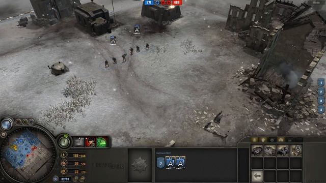 Company of Heroes Eastern Front "Ruthless Kharkov" (No Commentary) смотреть онлайн