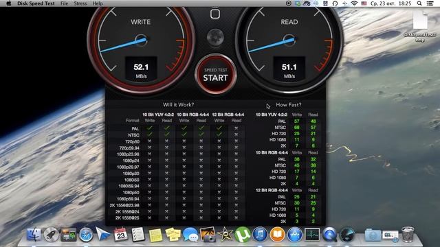 Disk Speed Test Mac mini смотреть онлайн