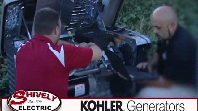 Shively Electric Kohler Generator смотреть онлайн