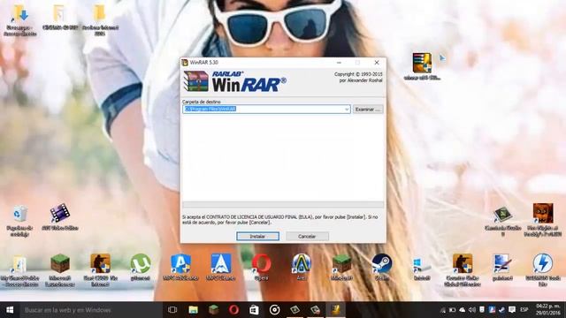 Como Descargar E Instalar WinRar 32 Y 64 Bits [PC][2016] смотреть онлайн