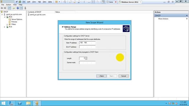 How to configure DHCP windows server 2012 смотреть онлайн
