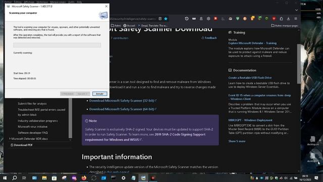 #windows10#Microsoft Safety Scanner#outils informatique. смотреть онлайн