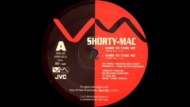 Shorty Mac - Hard To Tame Me (1996 Sac,CA) смотреть онлайн