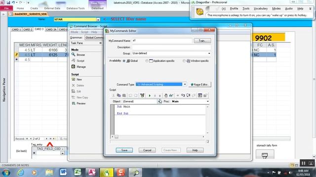 Voice Data Recording System (VDRS) Tutorial 4 (creating commands part 2) смотреть онлайн